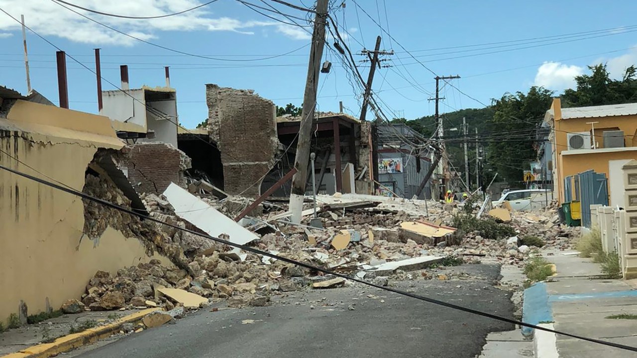 Quake in Puerto Rico