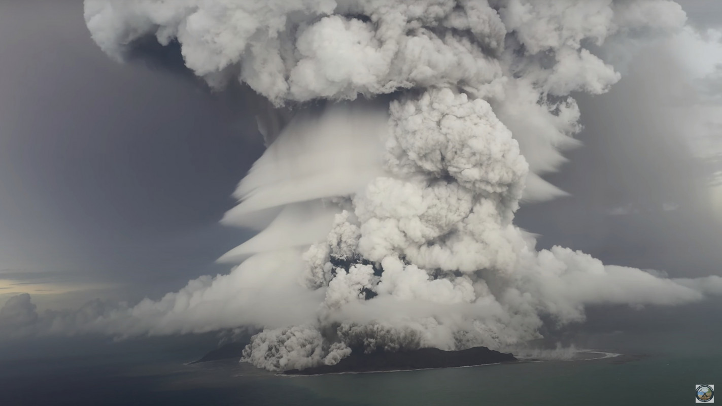 Scientists Study Volcano On Tonga Youngzine Climate Science