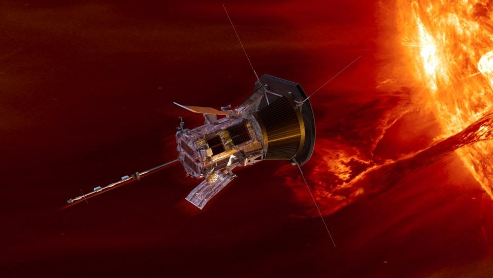 Parker probe near the Sun