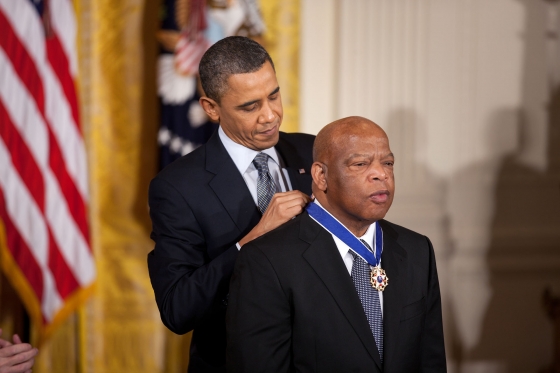 john lewis medal of dom