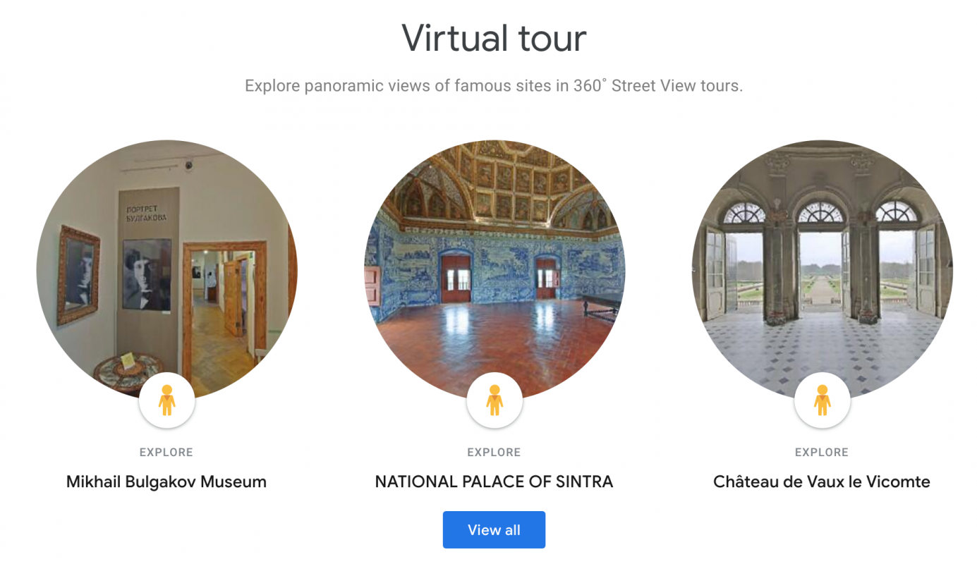 Google virtual museum