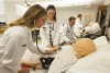 photo of a physician assistant taking training