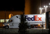 FedEx trucks